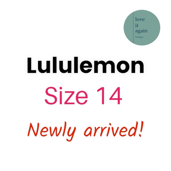 Lulu Wunder Train Bra Medium Support C/D cup Size 14 - Picture 1 of 1